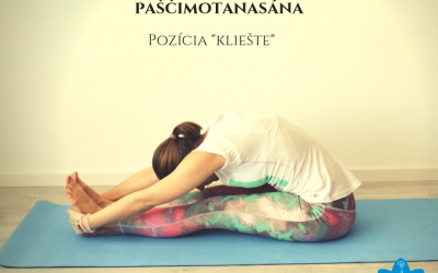 Paščimotanasána, pozícia kliešte