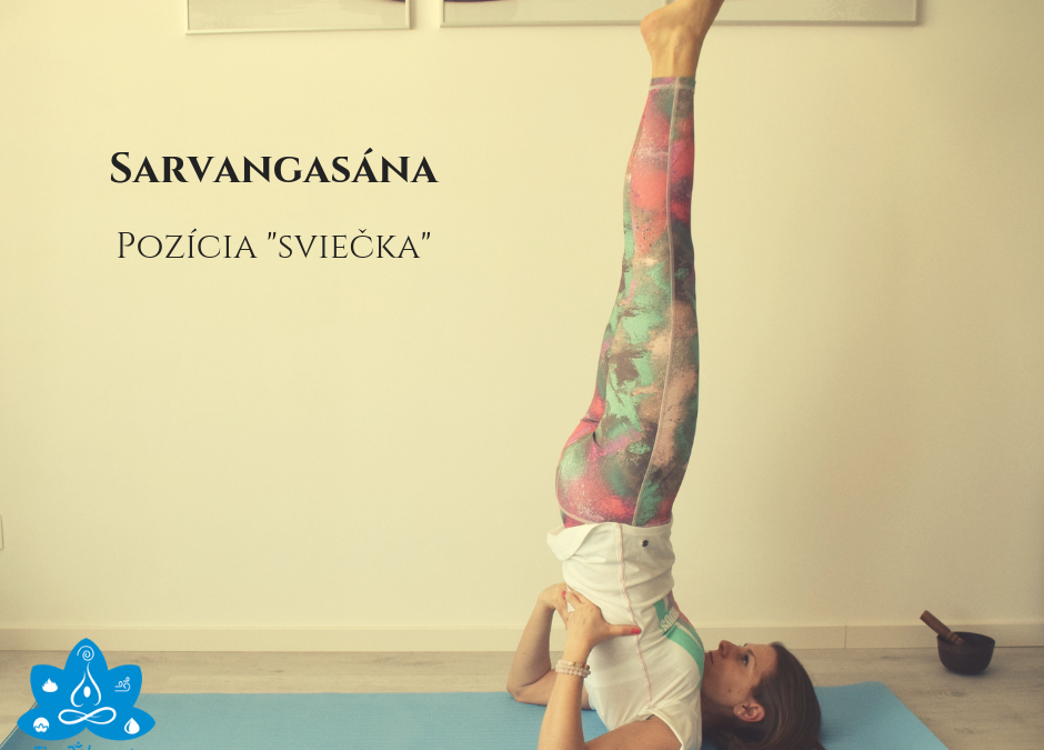 sarvangasána - sviečka