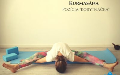 Kurmasána, pozícia korytnačky