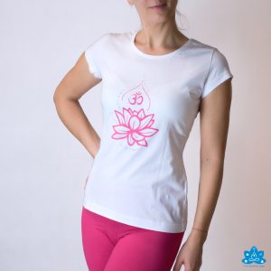 Tričko ružový lotos s ÓM